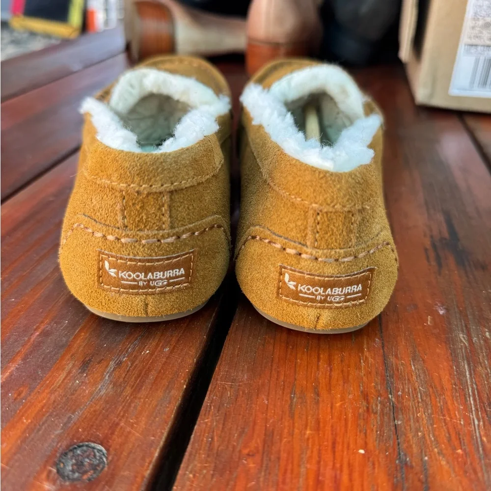 Koolaburra Ugg Tan Suede Slippers